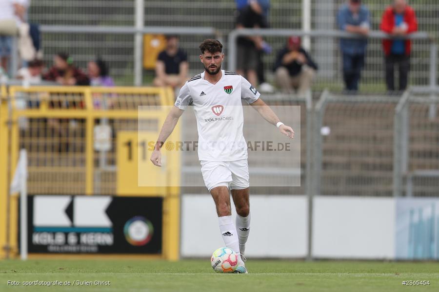 Lucas Zeller, Stadion am Schönbusch, Aschaffenburg, 20.05.2023, sport, action, Fussball, BFV, 37. Spieltag, Regionalliga Bayern, FCS, SVA, 1. FC Schweinfurt 05, SV Viktoria Aschaffenburg - Bild-ID: 2365454