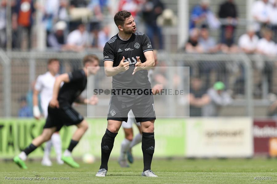 Benjamin Baier, Stadion am Schönbusch, Aschaffenburg, 20.05.2023, sport, action, Fussball, BFV, 37. Spieltag, Regionalliga Bayern, FCS, SVA, 1. FC Schweinfurt 05, SV Viktoria Aschaffenburg - Bild-ID: 2365479 Benjamin Baier, Stadion am Schönbusch, Aschaffenburg, 20.05.2023, sport, action, Fussball, BFV, 37. Spieltag, Regionalliga Bayern, FCS, SVA, 1. FC Schweinfurt 05, SV Viktoria Aschaffenburg - Bild-ID: 2365479