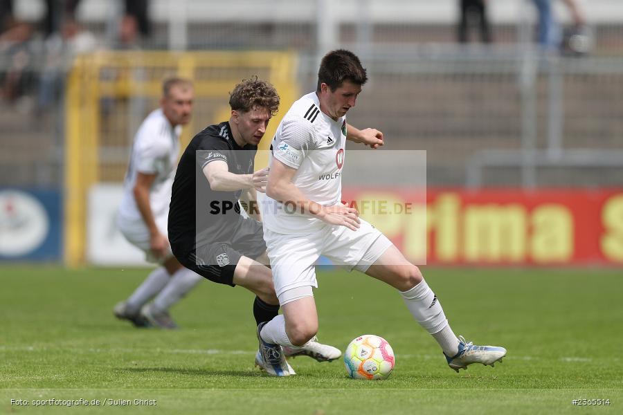 Kevin Fery, Stadion am Schönbusch, Aschaffenburg, 20.05.2023, sport, action, Fussball, BFV, 37. Spieltag, Regionalliga Bayern, FCS, SVA, 1. FC Schweinfurt 05, SV Viktoria Aschaffenburg - Bild-ID: 2365514 Kevin Fery, Stadion am Schönbusch, Aschaffenburg, 20.05.2023, sport, action, Fussball, BFV, 37. Spieltag, Regionalliga Bayern, FCS, SVA, 1. FC Schweinfurt 05, SV Viktoria Aschaffenburg - Bild-ID: 2365514