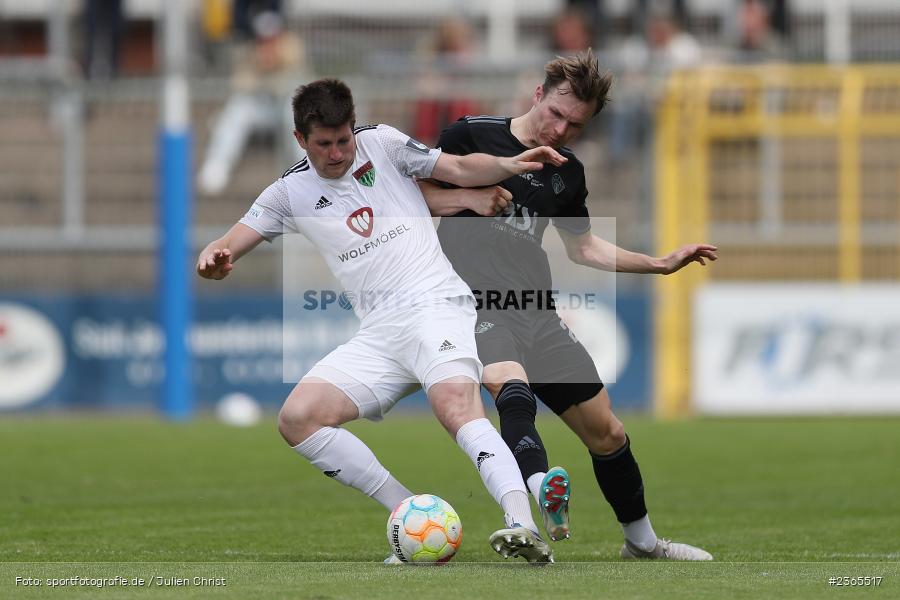 Kevin Fery, Stadion am Schönbusch, Aschaffenburg, 20.05.2023, sport, action, Fussball, BFV, 37. Spieltag, Regionalliga Bayern, FCS, SVA, 1. FC Schweinfurt 05, SV Viktoria Aschaffenburg - Bild-ID: 2365517 Kevin Fery, Stadion am Schönbusch, Aschaffenburg, 20.05.2023, sport, action, Fussball, BFV, 37. Spieltag, Regionalliga Bayern, FCS, SVA, 1. FC Schweinfurt 05, SV Viktoria Aschaffenburg - Bild-ID: 2365517