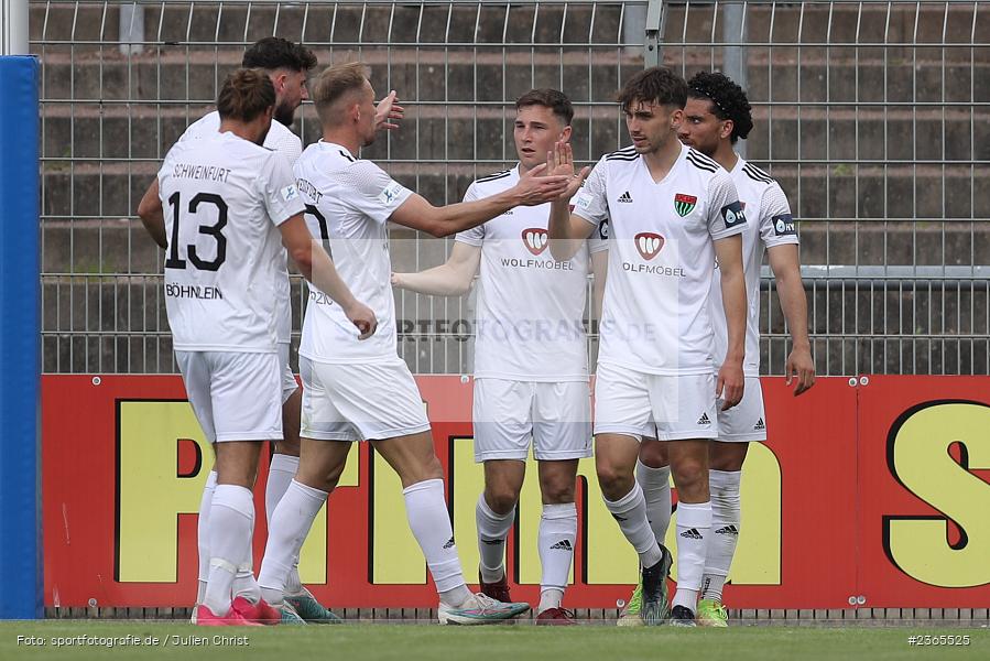 Team, Stadion am Schönbusch, Aschaffenburg, 20.05.2023, sport, action, Fussball, BFV, 37. Spieltag, Regionalliga Bayern, FCS, SVA, 1. FC Schweinfurt 05, SV Viktoria Aschaffenburg - Bild-ID: 2365525 Team, Stadion am Schönbusch, Aschaffenburg, 20.05.2023, sport, action, Fussball, BFV, 37. Spieltag, Regionalliga Bayern, FCS, SVA, 1. FC Schweinfurt 05, SV Viktoria Aschaffenburg - Bild-ID: 2365525