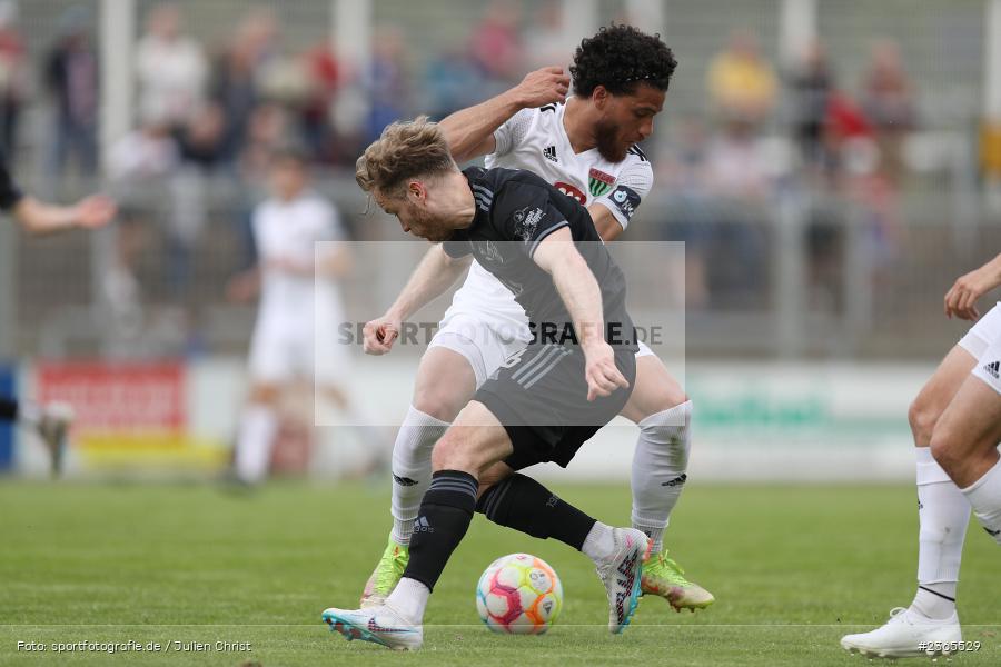 Malik Mc Lemore, Stadion am Schönbusch, Aschaffenburg, 20.05.2023, sport, action, Fussball, BFV, 37. Spieltag, Regionalliga Bayern, FCS, SVA, 1. FC Schweinfurt 05, SV Viktoria Aschaffenburg - Bild-ID: 2365529