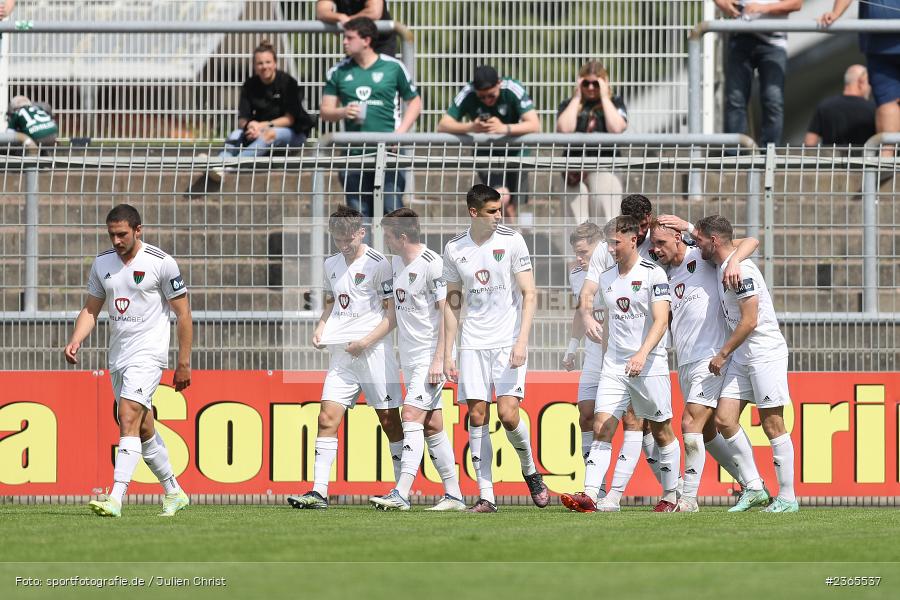 Team, Pascal Moll, Stadion am Schönbusch, Aschaffenburg, 20.05.2023, sport, action, Fussball, BFV, 37. Spieltag, Regionalliga Bayern, FCS, SVA, 1. FC Schweinfurt 05, SV Viktoria Aschaffenburg - Bild-ID: 2365537