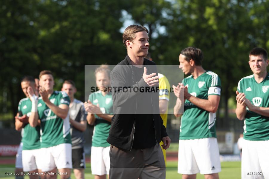 Vitus Scheithauer, Sachs-Stadion, Schweinfurt, 26.05.2023, sport, action, BFV, Fussball, 38. Spieltag, Regionalliga Bayern, UHG, FC05, SpVgg Unterhaching, 1. FC Schweinfurt - Bild-ID: 2366074 Vitus Scheithauer, Sachs-Stadion, Schweinfurt, 26.05.2023, sport, action, BFV, Fussball, 38. Spieltag, Regionalliga Bayern, UHG, FC05, SpVgg Unterhaching, 1. FC Schweinfurt - Bild-ID: 2366074