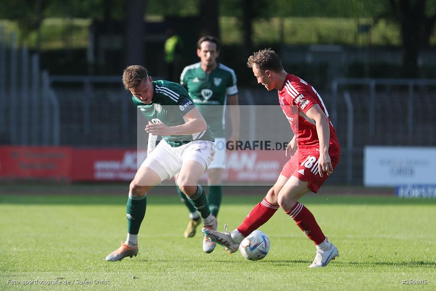 Niclas Anspach, Sachs-Stadion, Schweinfurt, 26.05.2023, sport, action, BFV, Fussball, 38. Spieltag, Regionalliga Bayern, UHG, FC05, SpVgg Unterhaching, 1. FC Schweinfurt - Bild-ID: 2366113