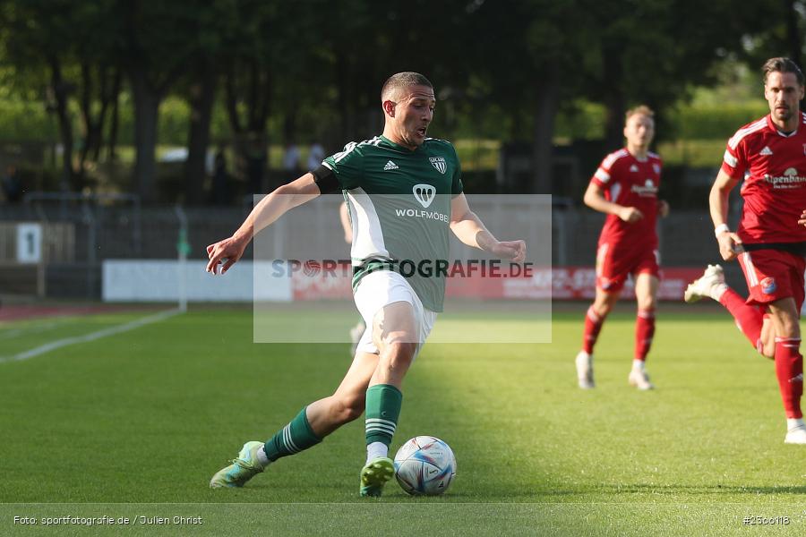 Dominic Noa Schmidt, Sachs-Stadion, Schweinfurt, 26.05.2023, sport, action, BFV, Fussball, 38. Spieltag, Regionalliga Bayern, UHG, FC05, SpVgg Unterhaching, 1. FC Schweinfurt - Bild-ID: 2366118 Dominic Noa Schmidt, Sachs-Stadion, Schweinfurt, 26.05.2023, sport, action, BFV, Fussball, 38. Spieltag, Regionalliga Bayern, UHG, FC05, SpVgg Unterhaching, 1. FC Schweinfurt - Bild-ID: 2366118