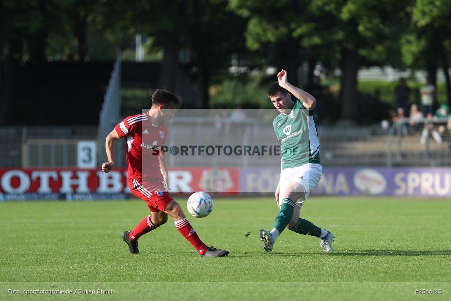 Kevin Fery, Sachs-Stadion, Schweinfurt, 26.05.2023, sport, action, BFV, Fussball, 38. Spieltag, Regionalliga Bayern, UHG, FC05, SpVgg Unterhaching, 1. FC Schweinfurt - Bild-ID: 2366123 Kevin Fery, Sachs-Stadion, Schweinfurt, 26.05.2023, sport, action, BFV, Fussball, 38. Spieltag, Regionalliga Bayern, UHG, FC05, SpVgg Unterhaching, 1. FC Schweinfurt - Bild-ID: 2366123