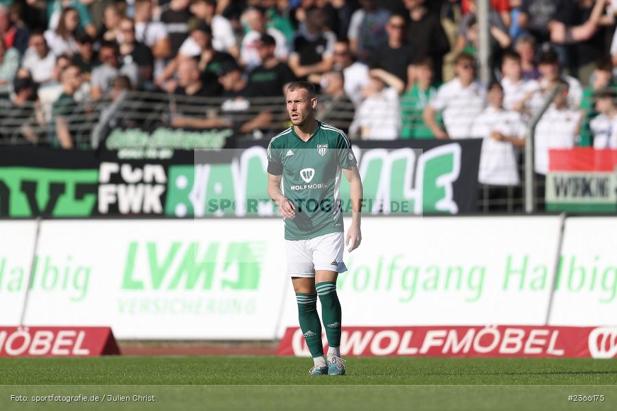Benjamin Hadžić, Sachs-Stadion, Schweinfurt, 26.05.2023, sport, action, BFV, Fussball, 38. Spieltag, Regionalliga Bayern, UHG, FC05, SpVgg Unterhaching, 1. FC Schweinfurt - Bild-ID: 2366175 Benjamin Hadžić, Sachs-Stadion, Schweinfurt, 26.05.2023, sport, action, BFV, Fussball, 38. Spieltag, Regionalliga Bayern, UHG, FC05, SpVgg Unterhaching, 1. FC Schweinfurt - Bild-ID: 2366175