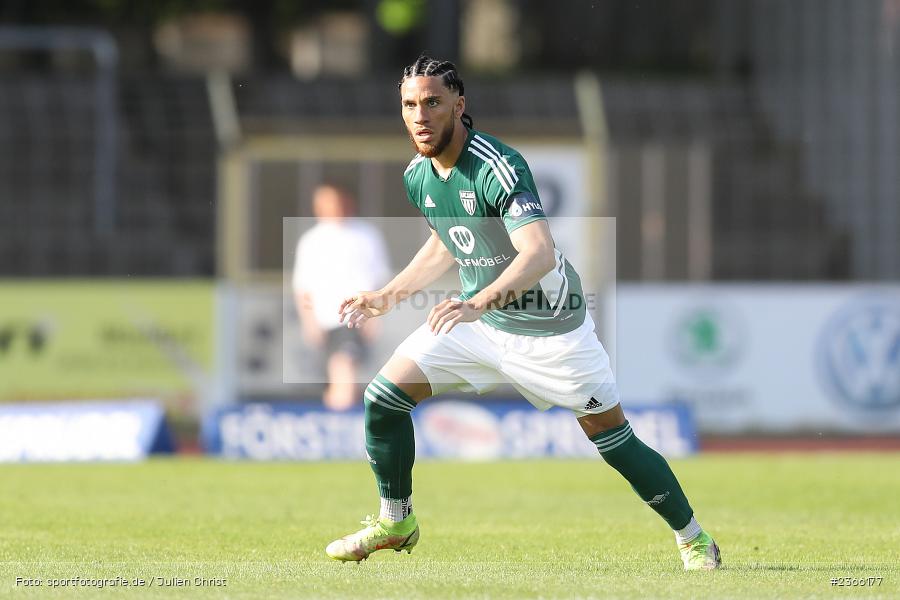 Malik Mc Lemore, Sachs-Stadion, Schweinfurt, 26.05.2023, sport, action, BFV, Fussball, 38. Spieltag, Regionalliga Bayern, UHG, FC05, SpVgg Unterhaching, 1. FC Schweinfurt - Bild-ID: 2366177 Malik Mc Lemore, Sachs-Stadion, Schweinfurt, 26.05.2023, sport, action, BFV, Fussball, 38. Spieltag, Regionalliga Bayern, UHG, FC05, SpVgg Unterhaching, 1. FC Schweinfurt - Bild-ID: 2366177