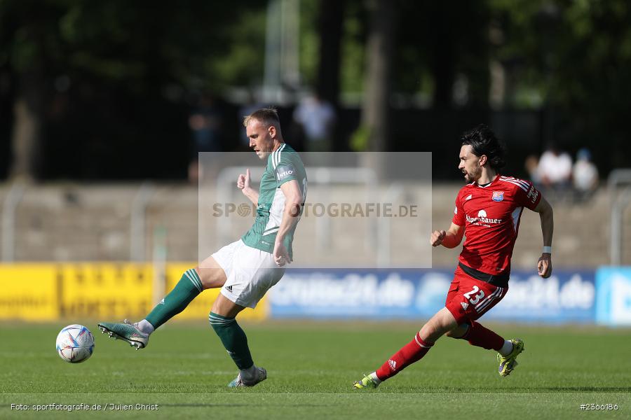 Benjamin Hadžić, Sachs-Stadion, Schweinfurt, 26.05.2023, sport, action, BFV, Fussball, 38. Spieltag, Regionalliga Bayern, UHG, FC05, SpVgg Unterhaching, 1. FC Schweinfurt - Bild-ID: 2366186 Benjamin Hadžić, Sachs-Stadion, Schweinfurt, 26.05.2023, sport, action, BFV, Fussball, 38. Spieltag, Regionalliga Bayern, UHG, FC05, SpVgg Unterhaching, 1. FC Schweinfurt - Bild-ID: 2366186