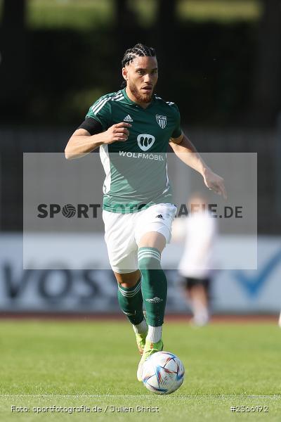 Malik Mc Lemore, Sachs-Stadion, Schweinfurt, 26.05.2023, sport, action, BFV, Fussball, 38. Spieltag, Regionalliga Bayern, UHG, FC05, SpVgg Unterhaching, 1. FC Schweinfurt - Bild-ID: 2366192