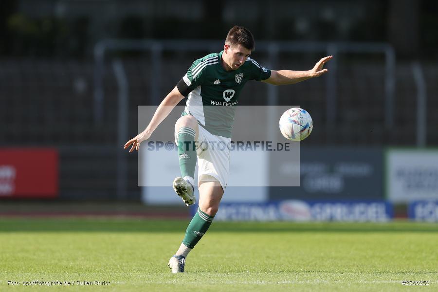 Kevin Fery, Sachs-Stadion, Schweinfurt, 26.05.2023, sport, action, BFV, Fussball, 38. Spieltag, Regionalliga Bayern, UHG, FC05, SpVgg Unterhaching, 1. FC Schweinfurt - Bild-ID: 2366252 Kevin Fery, Sachs-Stadion, Schweinfurt, 26.05.2023, sport, action, BFV, Fussball, 38. Spieltag, Regionalliga Bayern, UHG, FC05, SpVgg Unterhaching, 1. FC Schweinfurt - Bild-ID: 2366252