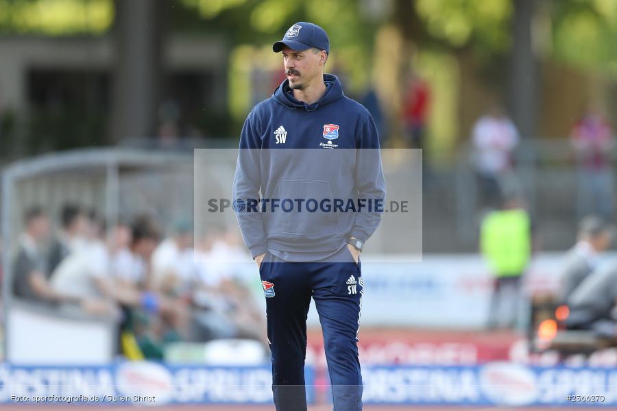 Sandro Wagner, Sachs-Stadion, Schweinfurt, 26.05.2023, sport, action, BFV, Fussball, 38. Spieltag, Regionalliga Bayern, UHG, FC05, SpVgg Unterhaching, 1. FC Schweinfurt - Bild-ID: 2366270 Sandro Wagner, Sachs-Stadion, Schweinfurt, 26.05.2023, sport, action, BFV, Fussball, 38. Spieltag, Regionalliga Bayern, UHG, FC05, SpVgg Unterhaching, 1. FC Schweinfurt - Bild-ID: 2366270