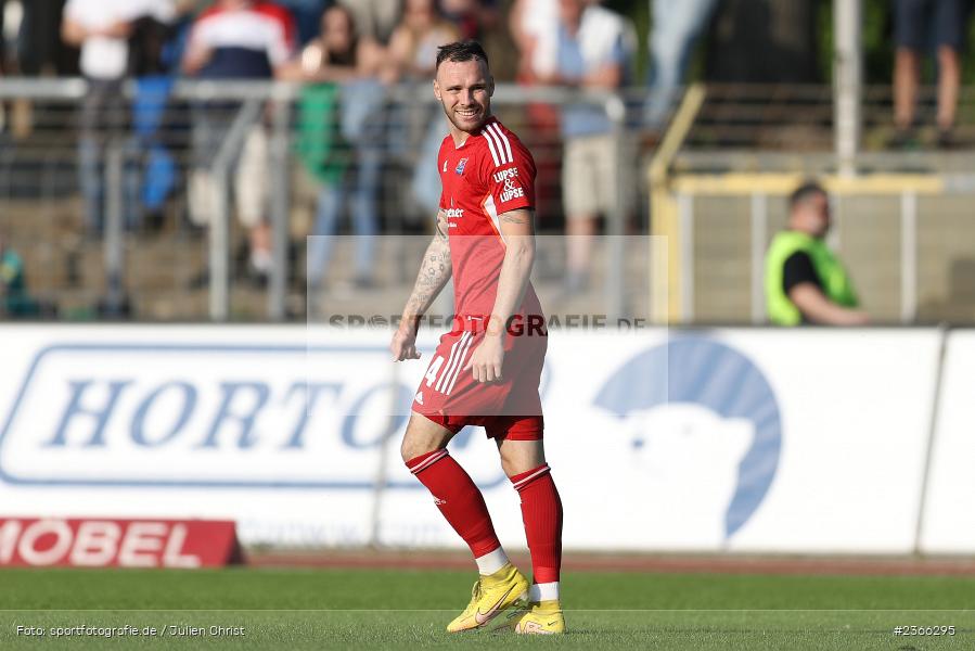 Patrick Hobsch, Sachs-Stadion, Schweinfurt, 26.05.2023, sport, action, BFV, Fussball, 38. Spieltag, Regionalliga Bayern, UHG, FC05, SpVgg Unterhaching, 1. FC Schweinfurt - Bild-ID: 2366295