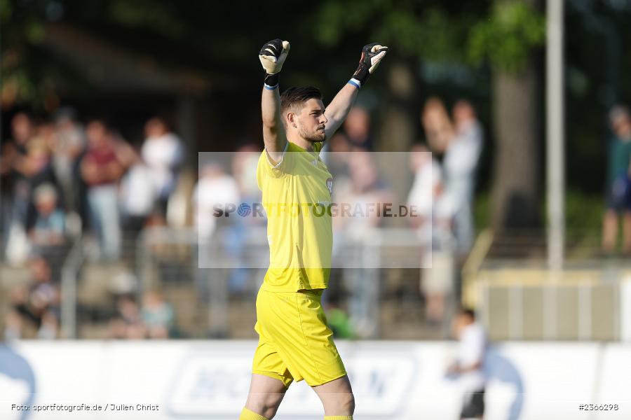 Bennet Schmidt, Sachs-Stadion, Schweinfurt, 26.05.2023, sport, action, BFV, Fussball, 38. Spieltag, Regionalliga Bayern, UHG, FC05, SpVgg Unterhaching, 1. FC Schweinfurt - Bild-ID: 2366298 Bennet Schmidt, Sachs-Stadion, Schweinfurt, 26.05.2023, sport, action, BFV, Fussball, 38. Spieltag, Regionalliga Bayern, UHG, FC05, SpVgg Unterhaching, 1. FC Schweinfurt - Bild-ID: 2366298