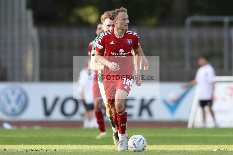 Niclas Anspach, Sachs-Stadion, Schweinfurt, 26.05.2023, sport, action, BFV, Fussball, 38. Spieltag, Regionalliga Bayern, UHG, FC05, SpVgg Unterhaching, 1. FC Schweinfurt - Bild-ID: 2366351