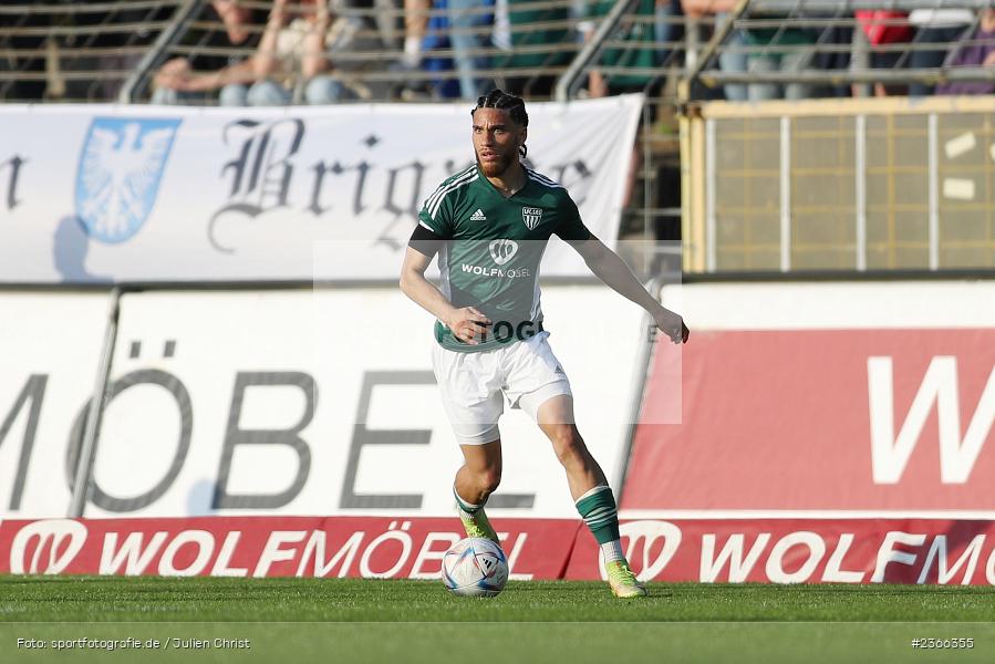 Malik Mc Lemore, Sachs-Stadion, Schweinfurt, 26.05.2023, sport, action, BFV, Fussball, 38. Spieltag, Regionalliga Bayern, UHG, FC05, SpVgg Unterhaching, 1. FC Schweinfurt - Bild-ID: 2366355 Malik Mc Lemore, Sachs-Stadion, Schweinfurt, 26.05.2023, sport, action, BFV, Fussball, 38. Spieltag, Regionalliga Bayern, UHG, FC05, SpVgg Unterhaching, 1. FC Schweinfurt - Bild-ID: 2366355