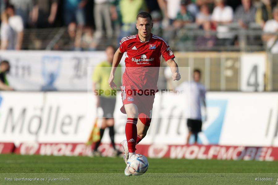 Sebastian Maier, Sachs-Stadion, Schweinfurt, 26.05.2023, sport, action, BFV, Fussball, 38. Spieltag, Regionalliga Bayern, UHG, FC05, SpVgg Unterhaching, 1. FC Schweinfurt - Bild-ID: 2366362
