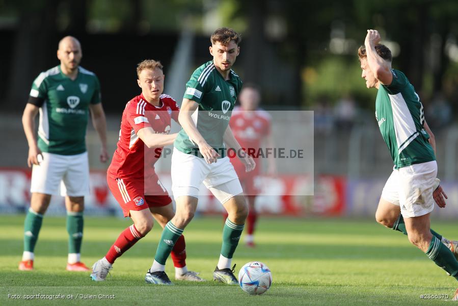 Pascal Moll, Sachs-Stadion, Schweinfurt, 26.05.2023, sport, action, BFV, Fussball, 38. Spieltag, Regionalliga Bayern, UHG, FC05, SpVgg Unterhaching, 1. FC Schweinfurt - Bild-ID: 2366370