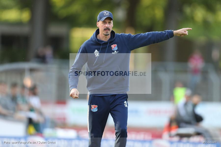 Sandro Wagner, Sachs-Stadion, Schweinfurt, 26.05.2023, sport, action, BFV, Fussball, 38. Spieltag, Regionalliga Bayern, UHG, FC05, SpVgg Unterhaching, 1. FC Schweinfurt - Bild-ID: 2366397 Sandro Wagner, Sachs-Stadion, Schweinfurt, 26.05.2023, sport, action, BFV, Fussball, 38. Spieltag, Regionalliga Bayern, UHG, FC05, SpVgg Unterhaching, 1. FC Schweinfurt - Bild-ID: 2366397