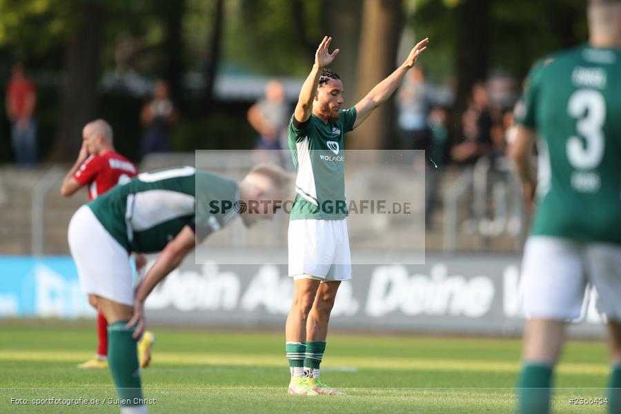 Malik Mc Lemore, Sachs-Stadion, Schweinfurt, 26.05.2023, sport, action, BFV, Fussball, 38. Spieltag, Regionalliga Bayern, UHG, FC05, SpVgg Unterhaching, 1. FC Schweinfurt - Bild-ID: 2366454