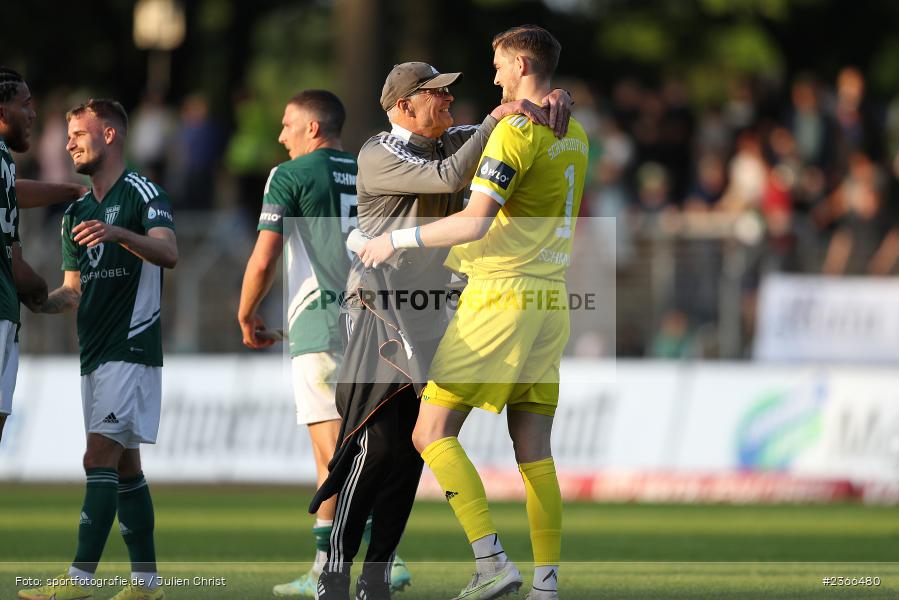 Sachs-Stadion, Schweinfurt, 26.05.2023, sport, action, BFV, Fussball, 38. Spieltag, Regionalliga Bayern, UHG, FC05, SpVgg Unterhaching, 1. FC Schweinfurt - Bild-ID: 2366480
