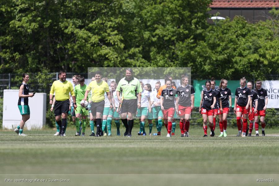 Sportpark Heuchelhof, Würzburg, 27.05.2023, sport, action, BFV, Fussball, 21. Spieltag, Bayernliga Frauen, FCE, FWK, FC Ezelsdorf, FC Würzburger Kickers - Bild-ID: 2366531