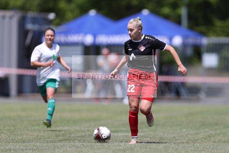 Franka Ziegler, Sportpark Heuchelhof, Würzburg, 27.05.2023, sport, action, BFV, Fussball, 21. Spieltag, Bayernliga Frauen, FCE, FWK, FC Ezelsdorf, FC Würzburger Kickers - Bild-ID: 2366571