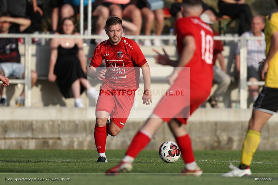 Markus Mjalov, Kohlenberg-Arena, Fuchsstadt, 31.05.2023, sport, action, BFV, Fussball, 1. Spieltag, Relegation, Landesliga Nordwest, Bayernliga, HOF, FCF, SpVgg Bayern Hof, FC Fuchsstadt - Bild-ID: 2366686