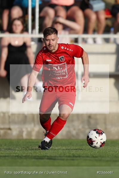 Markus Mjalov, Kohlenberg-Arena, Fuchsstadt, 31.05.2023, sport, action, BFV, Fussball, 1. Spieltag, Relegation, Landesliga Nordwest, Bayernliga, HOF, FCF, SpVgg Bayern Hof, FC Fuchsstadt - Bild-ID: 2366687 Markus Mjalov, Kohlenberg-Arena, Fuchsstadt, 31.05.2023, sport, action, BFV, Fussball, 1. Spieltag, Relegation, Landesliga Nordwest, Bayernliga, HOF, FCF, SpVgg Bayern Hof, FC Fuchsstadt - Bild-ID: 2366687