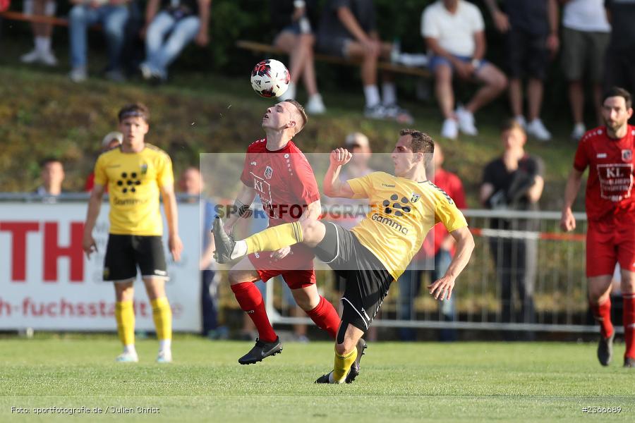 Maximilian Seit, Kohlenberg-Arena, Fuchsstadt, 31.05.2023, sport, action, BFV, Fussball, 1. Spieltag, Relegation, Landesliga Nordwest, Bayernliga, HOF, FCF, SpVgg Bayern Hof, FC Fuchsstadt - Bild-ID: 2366689 Maximilian Seit, Kohlenberg-Arena, Fuchsstadt, 31.05.2023, sport, action, BFV, Fussball, 1. Spieltag, Relegation, Landesliga Nordwest, Bayernliga, HOF, FCF, SpVgg Bayern Hof, FC Fuchsstadt - Bild-ID: 2366689