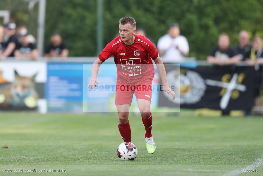 Patrick Helfrich, Kohlenberg-Arena, Fuchsstadt, 31.05.2023, sport, action, BFV, Fussball, 1. Spieltag, Relegation, Landesliga Nordwest, Bayernliga, HOF, FCF, SpVgg Bayern Hof, FC Fuchsstadt - Bild-ID: 2366713