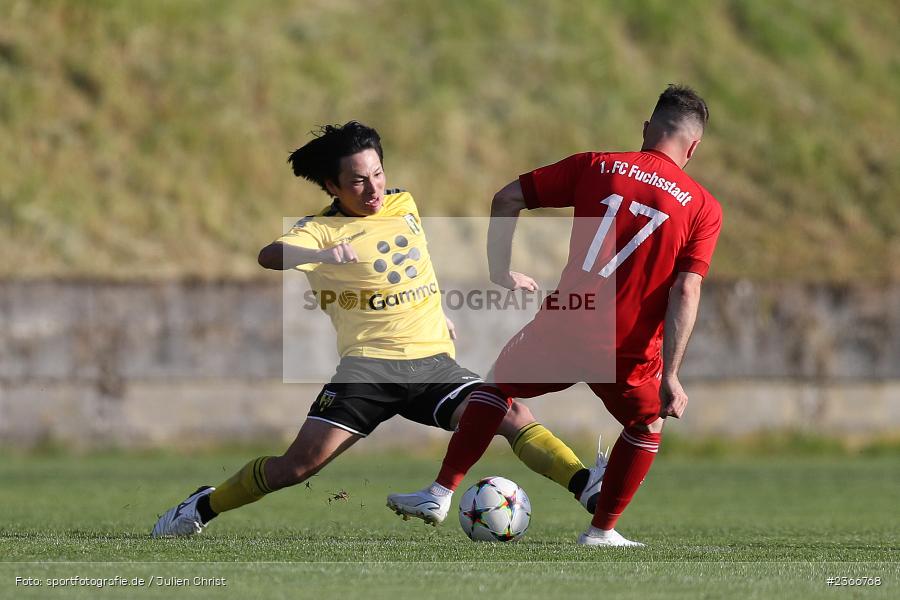 Yuma Mukoyama, Kohlenberg-Arena, Fuchsstadt, 31.05.2023, sport, action, BFV, Fussball, 1. Spieltag, Relegation, Landesliga Nordwest, Bayernliga, HOF, FCF, SpVgg Bayern Hof, FC Fuchsstadt - Bild-ID: 2366768 Yuma Mukoyama, Kohlenberg-Arena, Fuchsstadt, 31.05.2023, sport, action, BFV, Fussball, 1. Spieltag, Relegation, Landesliga Nordwest, Bayernliga, HOF, FCF, SpVgg Bayern Hof, FC Fuchsstadt - Bild-ID: 2366768