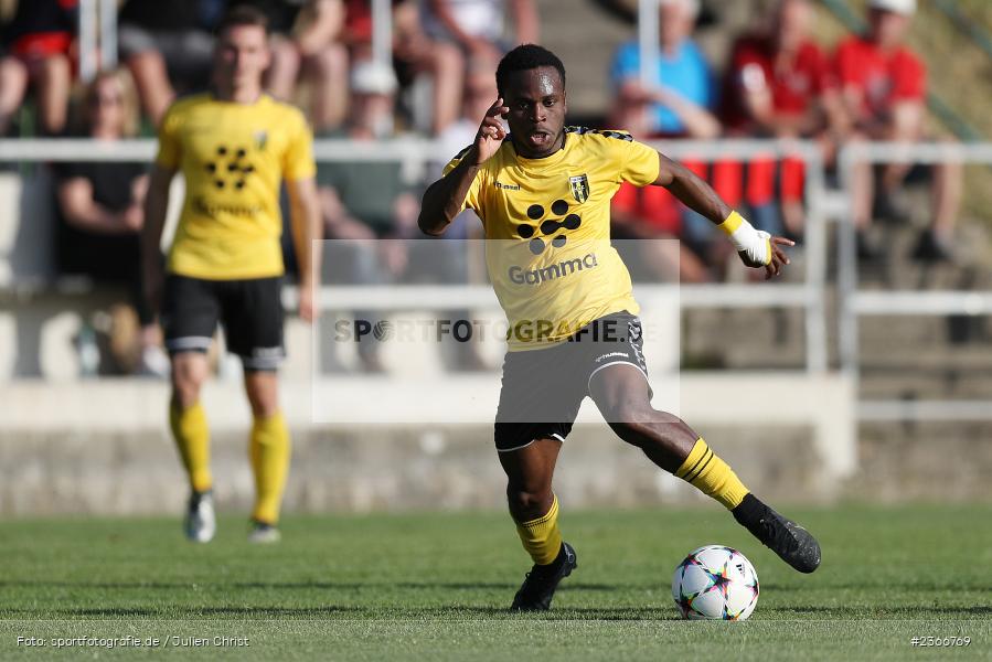 Pierrce Miller, Kohlenberg-Arena, Fuchsstadt, 31.05.2023, sport, action, BFV, Fussball, 1. Spieltag, Relegation, Landesliga Nordwest, Bayernliga, HOF, FCF, SpVgg Bayern Hof, FC Fuchsstadt - Bild-ID: 2366769