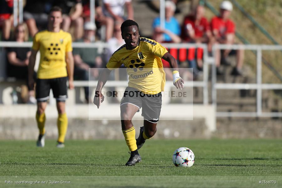 Pierrce Miller, Kohlenberg-Arena, Fuchsstadt, 31.05.2023, sport, action, BFV, Fussball, 1. Spieltag, Relegation, Landesliga Nordwest, Bayernliga, HOF, FCF, SpVgg Bayern Hof, FC Fuchsstadt - Bild-ID: 2366770