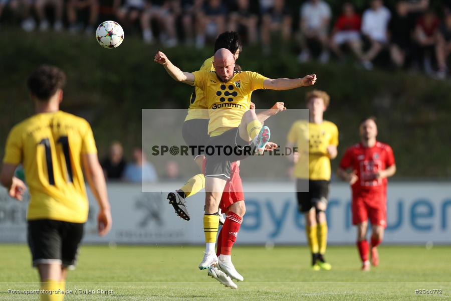 Maximilian Weiß, Kohlenberg-Arena, Fuchsstadt, 31.05.2023, sport, action, BFV, Fussball, 1. Spieltag, Relegation, Landesliga Nordwest, Bayernliga, HOF, FCF, SpVgg Bayern Hof, FC Fuchsstadt - Bild-ID: 2366772
