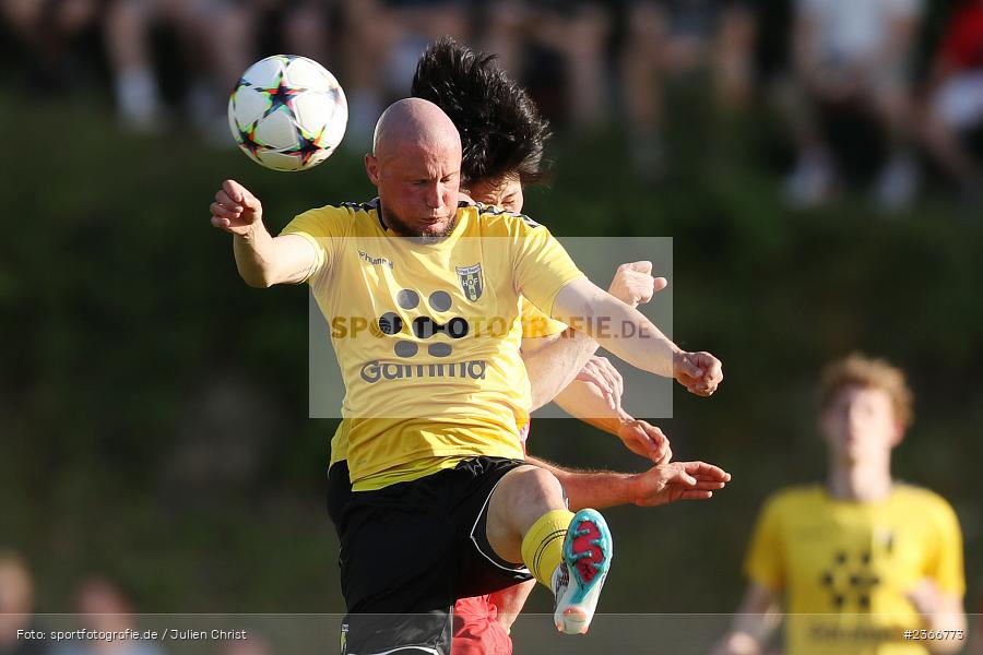 Maximilian Weiß, Kohlenberg-Arena, Fuchsstadt, 31.05.2023, sport, action, BFV, Fussball, 1. Spieltag, Relegation, Landesliga Nordwest, Bayernliga, HOF, FCF, SpVgg Bayern Hof, FC Fuchsstadt - Bild-ID: 2366773