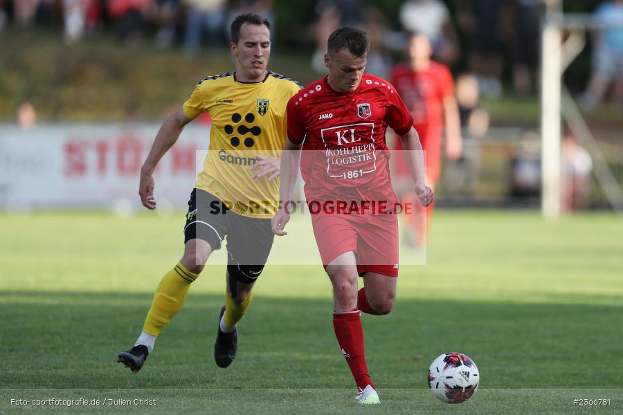 Patrick Helfrich, Kohlenberg-Arena, Fuchsstadt, 31.05.2023, sport, action, BFV, Fussball, 1. Spieltag, Relegation, Landesliga Nordwest, Bayernliga, HOF, FCF, SpVgg Bayern Hof, FC Fuchsstadt - Bild-ID: 2366781