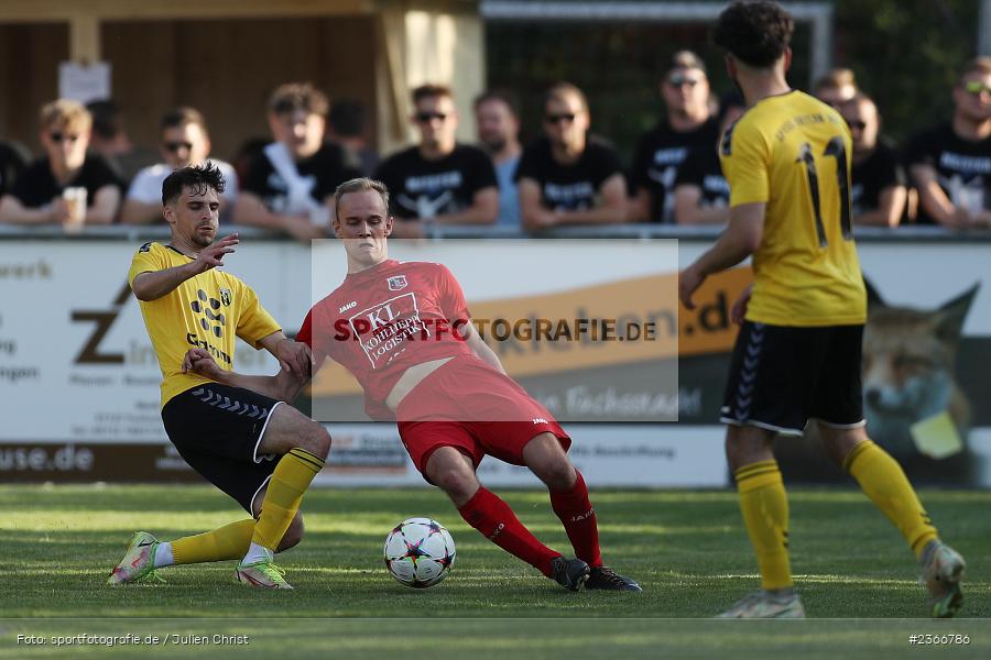 Yanik Pragmann, Kohlenberg-Arena, Fuchsstadt, 31.05.2023, sport, action, BFV, Fussball, 1. Spieltag, Relegation, Landesliga Nordwest, Bayernliga, HOF, FCF, SpVgg Bayern Hof, FC Fuchsstadt - Bild-ID: 2366786