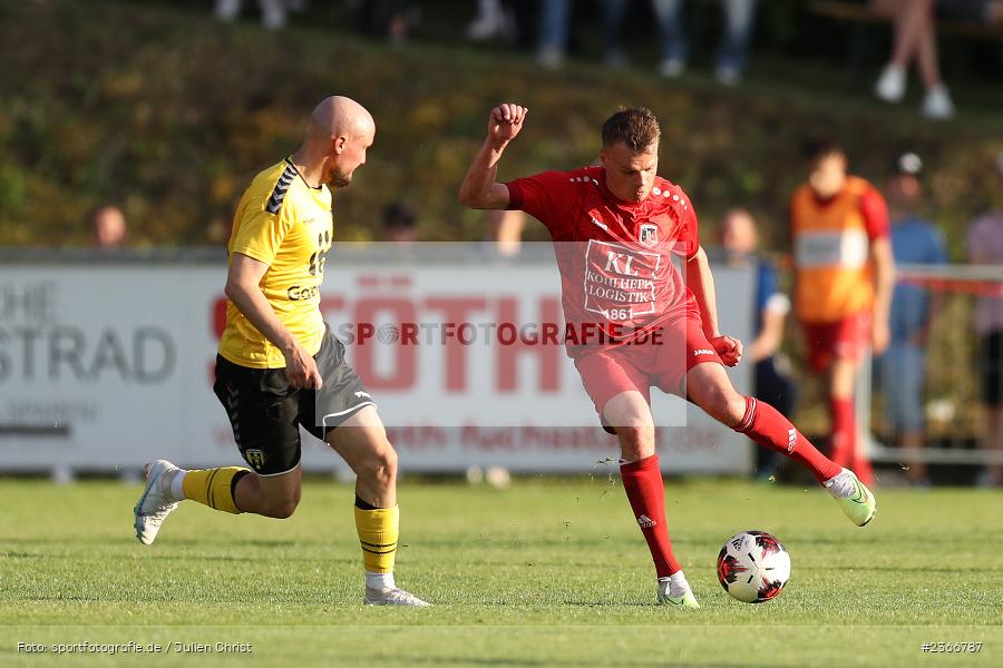 Patrick Helfrich, Kohlenberg-Arena, Fuchsstadt, 31.05.2023, sport, action, BFV, Fussball, 1. Spieltag, Relegation, Landesliga Nordwest, Bayernliga, HOF, FCF, SpVgg Bayern Hof, FC Fuchsstadt - Bild-ID: 2366787