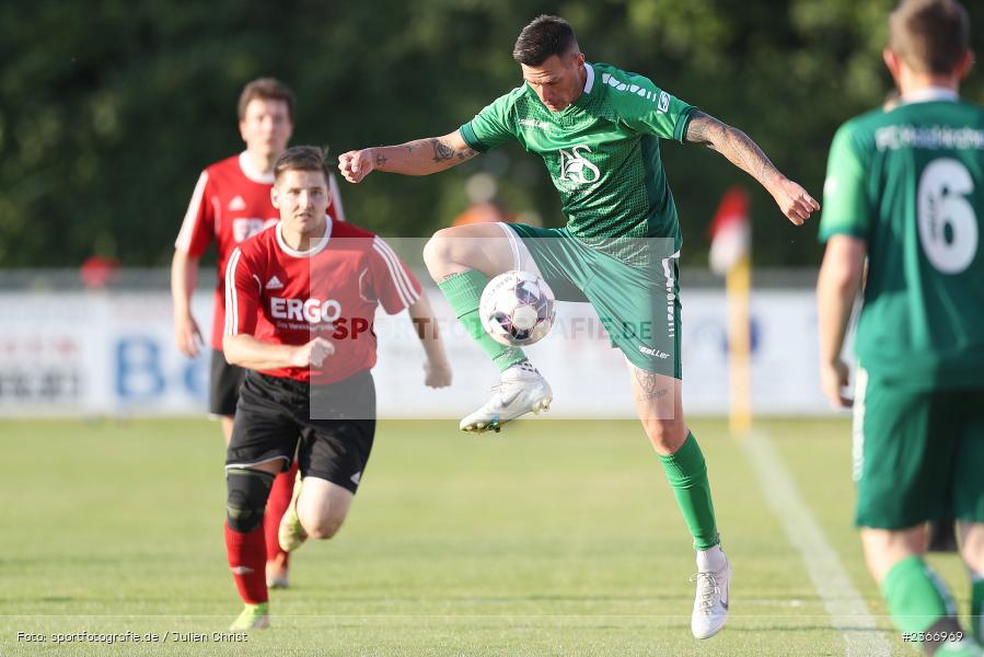 Denis Fasshauer, Sportgelände, Zellingen, 02.06.2023, sport, action, BFV, Fussball, Relegation, Kreisklasse Würzburg, A Klasse, FVBH, SGRH, FV Bergrothenfels/Hafenlohr, SG Remlingen-Holzkirchen - Bild-ID: 2366969