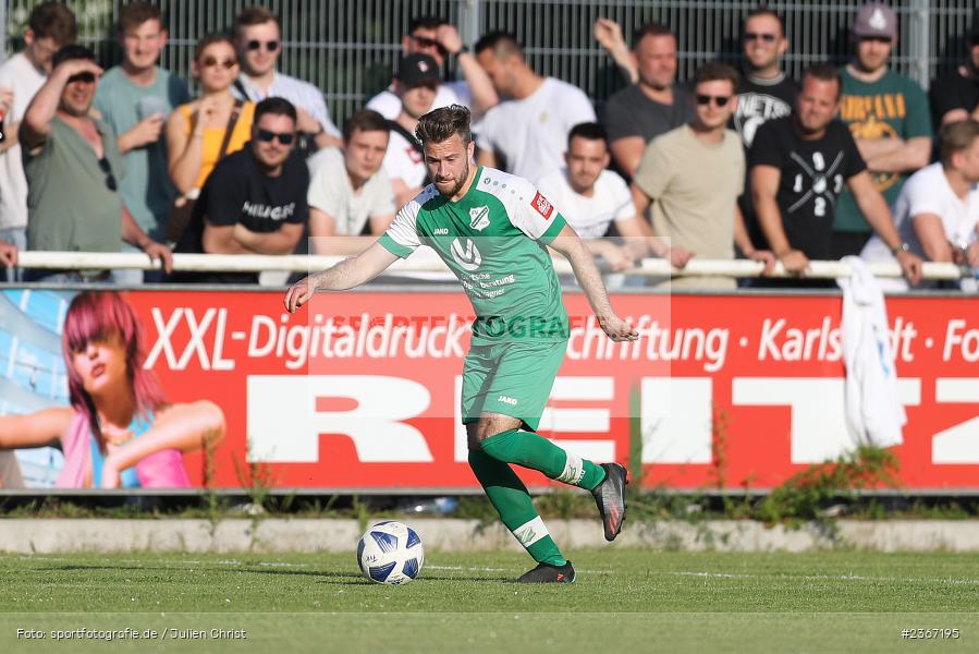 Yannick Eckert, Sportgelände, Karlstadt, 03.06.2023, sport, action, BFV, Fussball, Relegation, Kreisklasse Würzburg, Kreisliga, FV Thüngersheim, FV Gemünden/Seifriedsburg - Bild-ID: 2367195