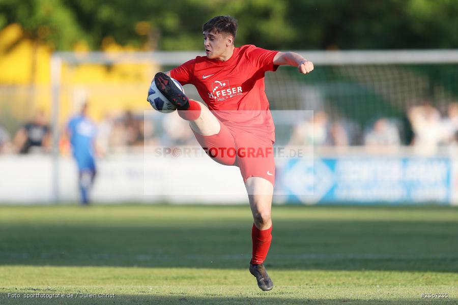 Philipp Schäfer, Sportgelände, Karlstadt, 03.06.2023, sport, action, BFV, Fussball, Relegation, Kreisklasse Würzburg, Kreisliga, FV Thüngersheim, FV Gemünden/Seifriedsburg - Bild-ID: 2367235