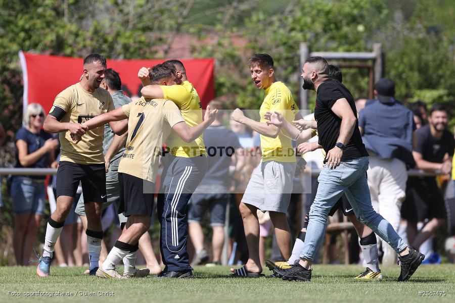 Leonit Mehana, Torjubel, Sportgelände, Karlstadt-Gambach, 04.06.2023, sport, action, BFV, Fussball, Relegation, Kreisklasse Würzburg, A Klasse, TSV, SVS, TSV Güntersleben, SV Schaippach - Bild-ID: 2367475