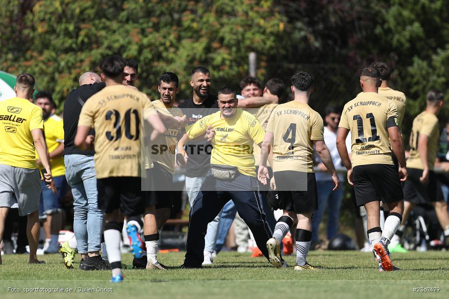 Leonit Mehana, Torjubel, Sportgelände, Karlstadt-Gambach, 04.06.2023, sport, action, BFV, Fussball, Relegation, Kreisklasse Würzburg, A Klasse, TSV, SVS, TSV Güntersleben, SV Schaippach - Bild-ID: 2367479