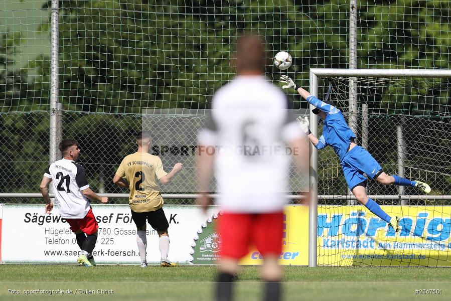 Nikolai Steg, Sportgelände, Karlstadt-Gambach, 04.06.2023, sport, action, BFV, Fussball, Relegation, Kreisklasse Würzburg, A Klasse, TSV, SVS, TSV Güntersleben, SV Schaippach - Bild-ID: 2367501