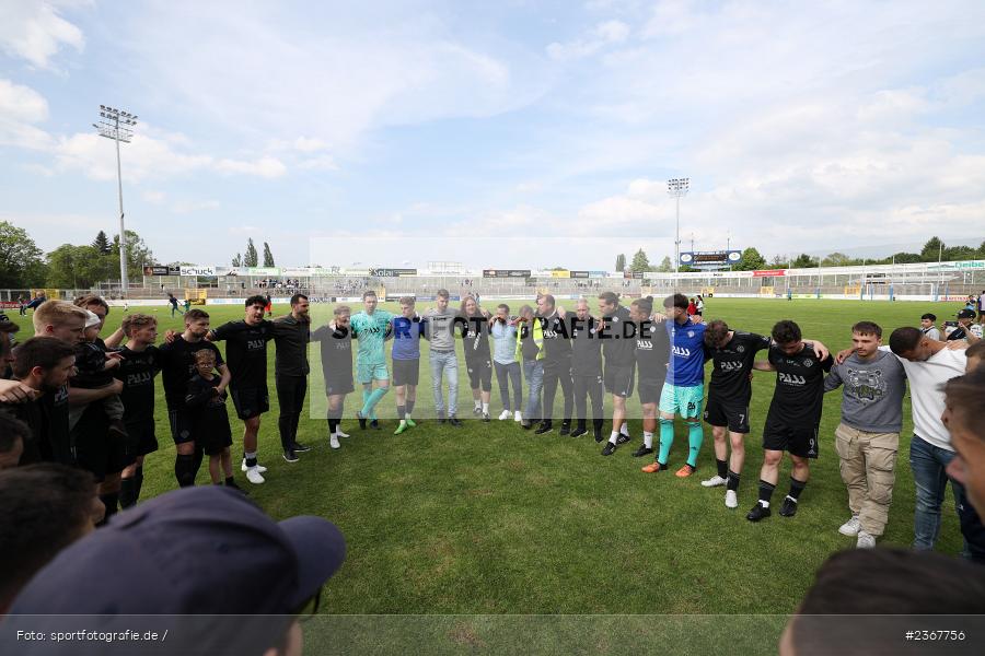 Mannschaftskreis, Stadion am Schönbusch, Aschaffenburg, 20.05.2023, sport, action, Fussball, BFV, 37. Spieltag, Regionalliga Bayern, FCS, SVA, 1. FC Schweinfurt 05, SV Viktoria Aschaffenburg - Bild-ID: 2367756