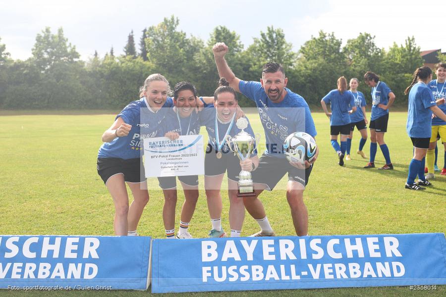 Sportpark Heuchelhof, Würzburg, 10.06.2023, sport, action, BFV, Fussball, Finale, BFV-Verbandspokal, FFC, FWK, FFC Wacker München, FC Würzburger Kickers - Bild-ID: 2368014 Sportpark Heuchelhof, Würzburg, 10.06.2023, sport, action, BFV, Fussball, Finale, BFV-Verbandspokal, FFC, FWK, FFC Wacker München, FC Würzburger Kickers - Bild-ID: 2368014