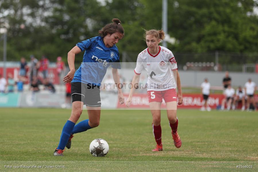 Toni Tewes, Sportpark Heuchelhof, Würzburg, 10.06.2023, sport, action, BFV, Fussball, Finale, BFV-Verbandspokal, FFC, FWK, FFC Wacker München, FC Würzburger Kickers - Bild-ID: 2368023