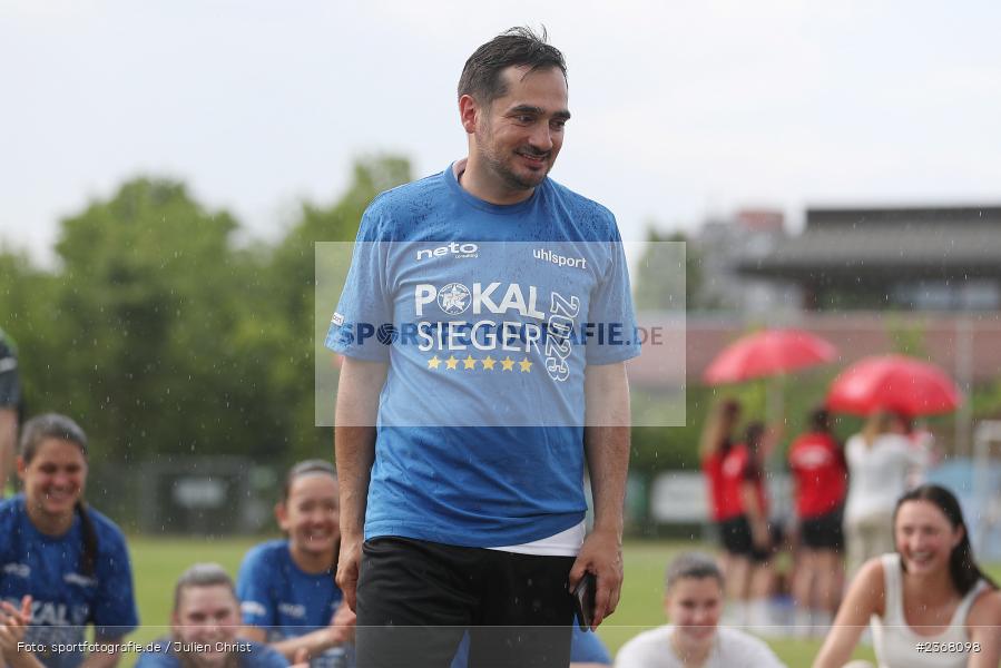 Salih Aydogan, Sportpark Heuchelhof, Würzburg, 10.06.2023, sport, action, BFV, Fussball, Finale, BFV-Verbandspokal, FFC, FWK, FFC Wacker München, FC Würzburger Kickers - Bild-ID: 2368098